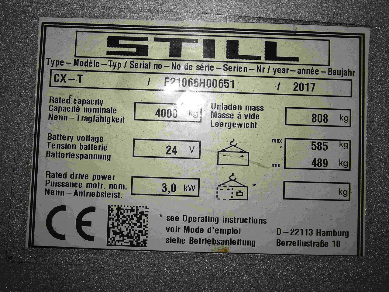 Tow tractor Still CX-T: picture 10