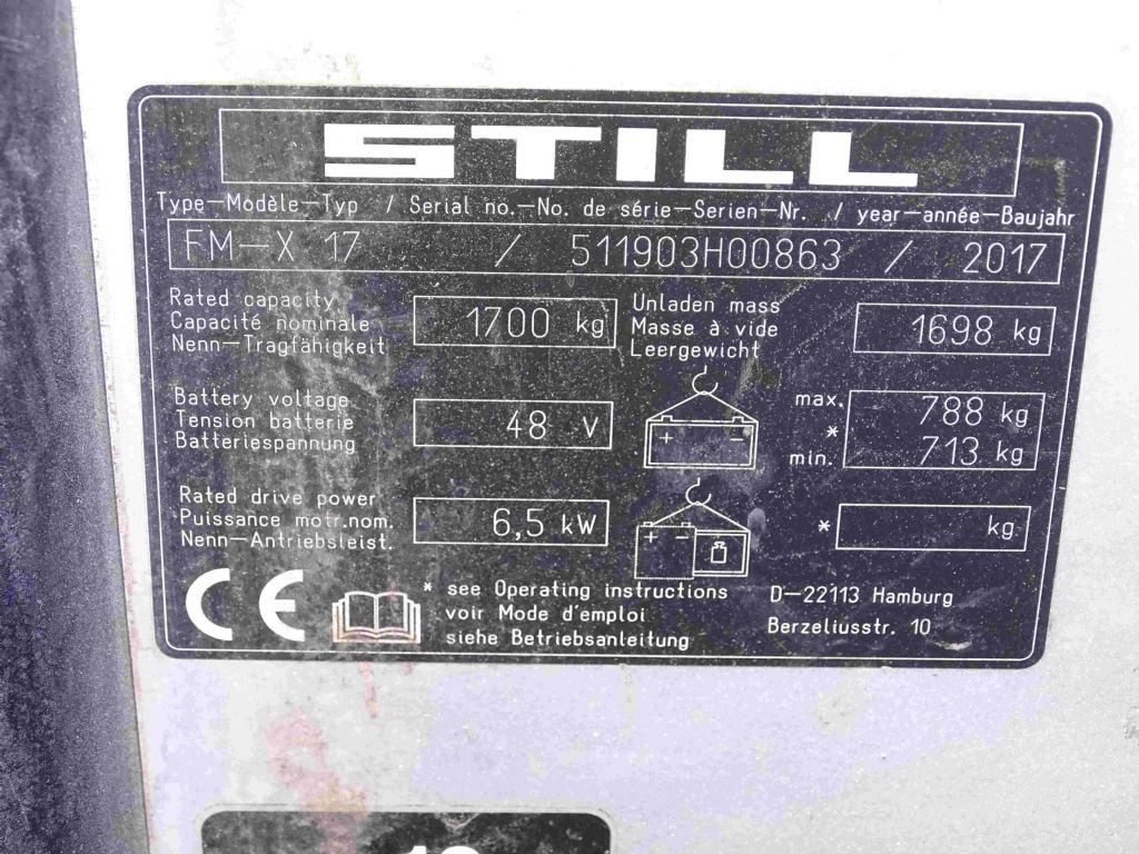 Still FM-X17 - Reach truck: picture 5 Still FM-X17 - Reach truck: picture 5