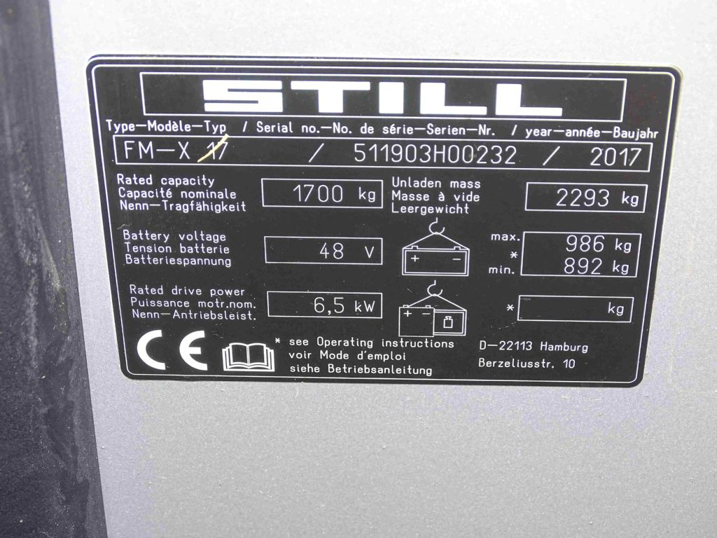 Still FM-X17 - Reach truck: picture 5 Still FM-X17 - Reach truck: picture 5