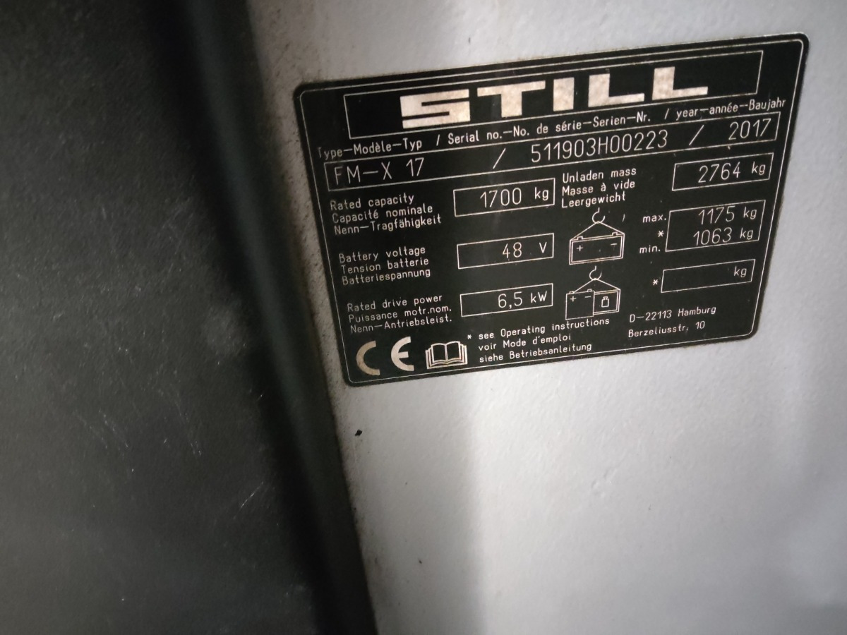 Still FM-X17 - Reach truck: picture 5 Still FM-X17 - Reach truck: picture 5