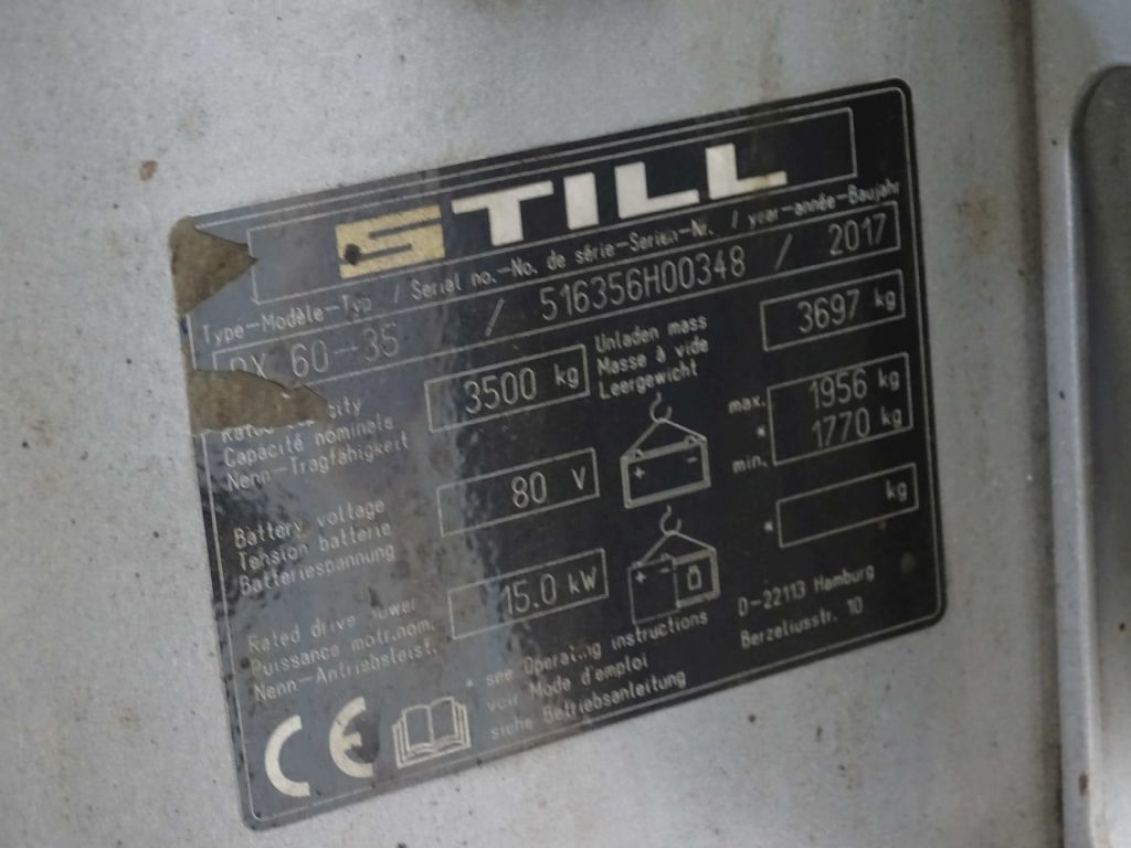Still RX60-35 - Electric forklift: picture 5 Still RX60-35 - Electric forklift: picture 5