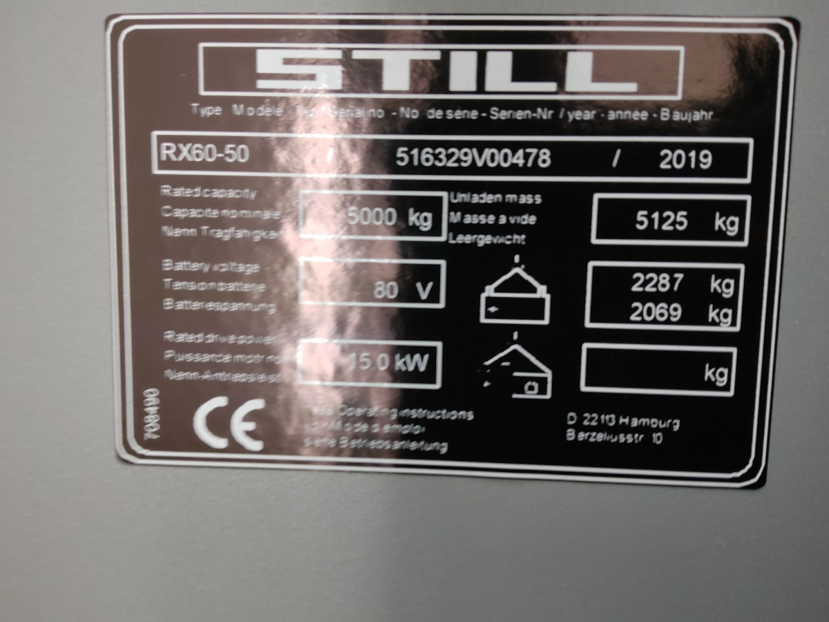 Electric forklift Still RX60-50: picture 10