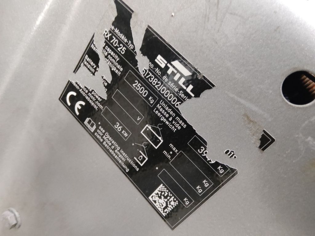 Diesel forklift Still RX70-25: picture 6 Diesel forklift Still RX70-25: picture 6