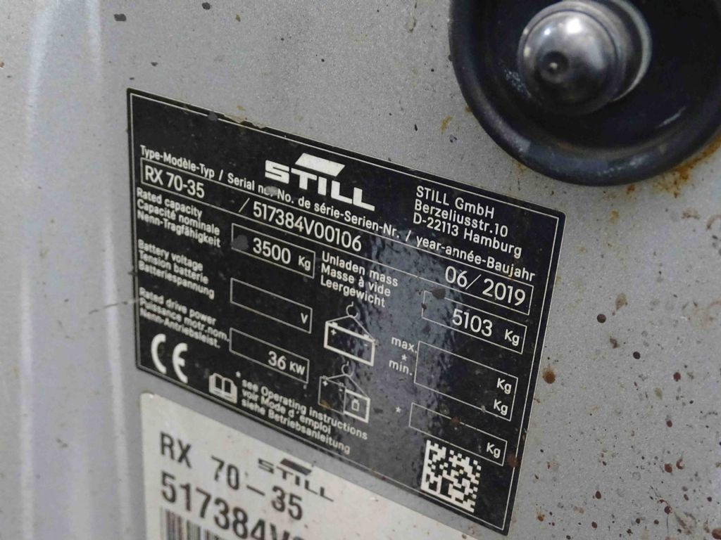 Still RX70-35 - Diesel forklift: picture 5 Still RX70-35 - Diesel forklift: picture 5