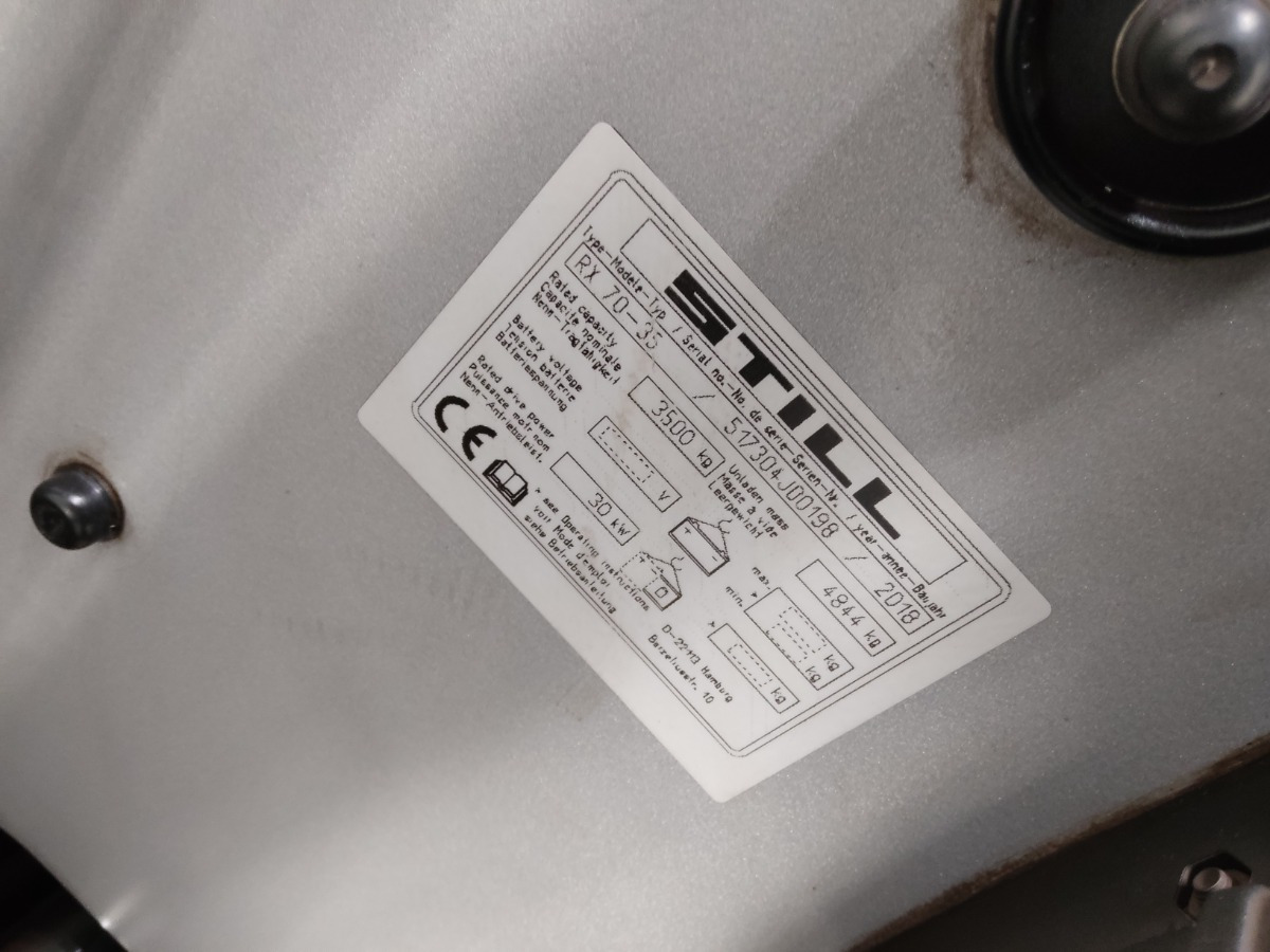 Still RX70-35 - Diesel forklift: picture 5 Still RX70-35 - Diesel forklift: picture 5