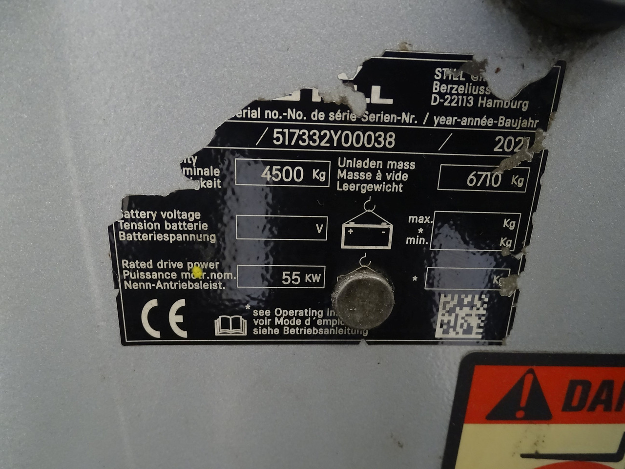 Still RX70-45 - Diesel forklift: picture 5 Still RX70-45 - Diesel forklift: picture 5