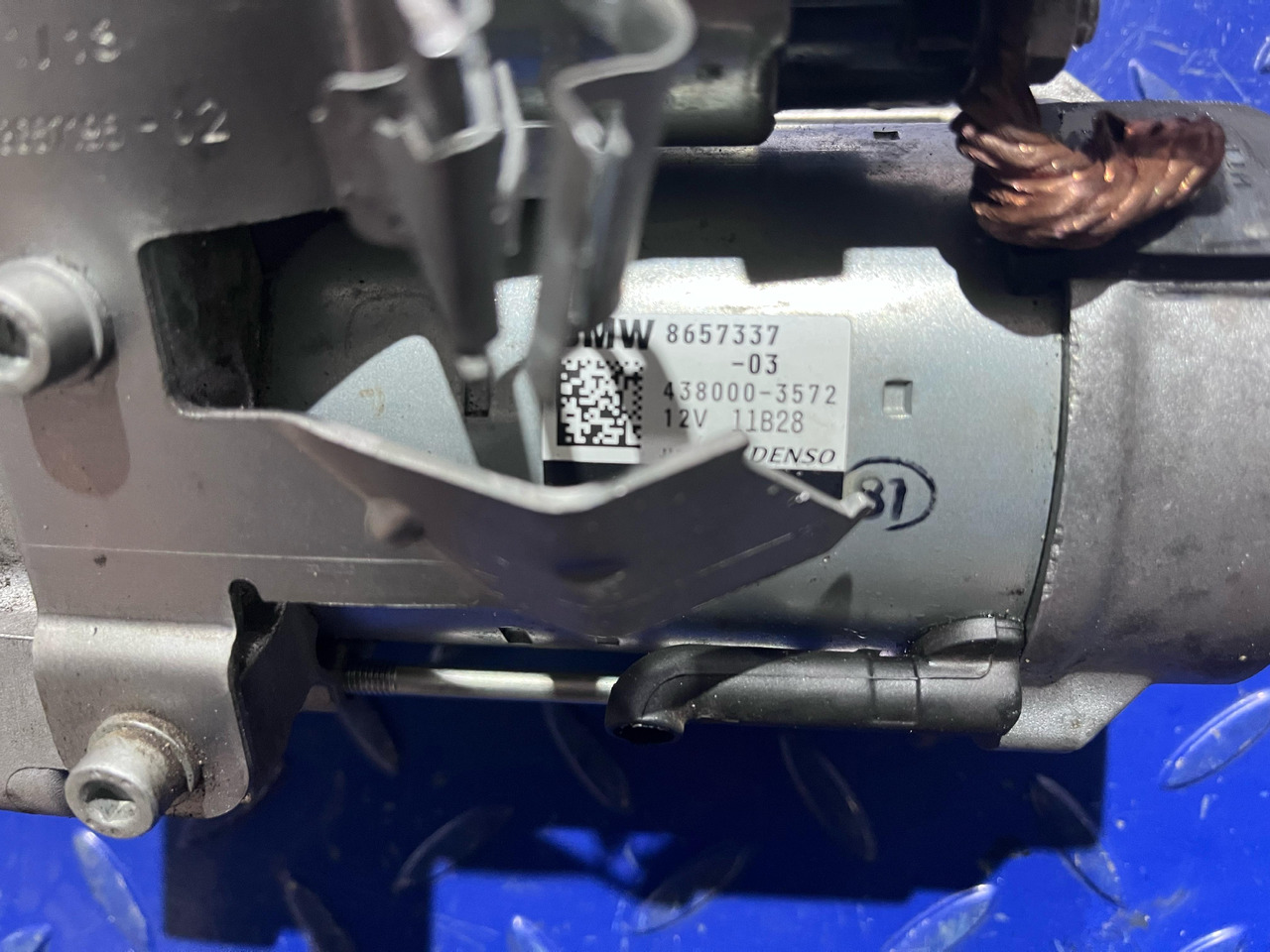 DENSO BMW Starter 8657337 M5 F90 M8 F91 F92 S63M G05 M50IX G14 M850IX - Starter: picture 4 DENSO BMW Starter 8657337 M5 F90 M8 F91 F92 S63M G05 M50IX G14 M850IX - Starter: picture 4