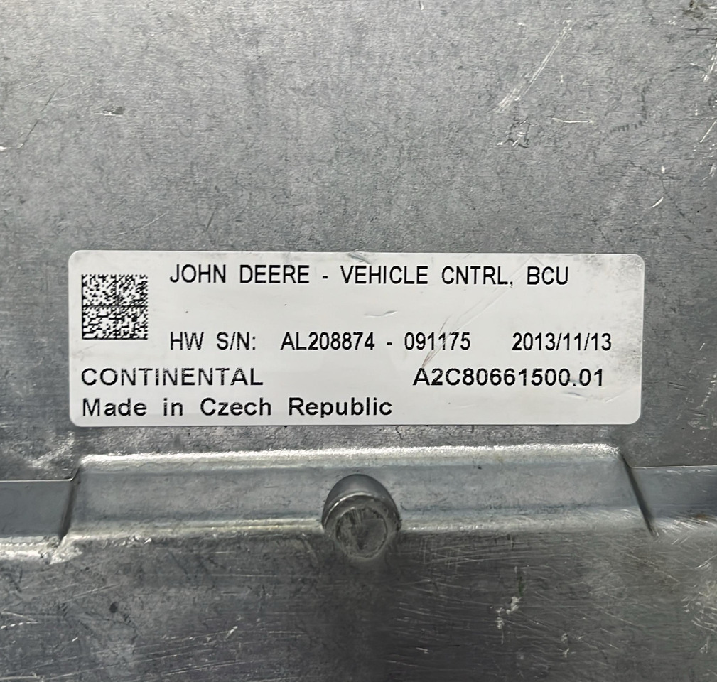 John Deere ECU AL208874 - ECU: picture 4 John Deere ECU AL208874 - ECU: picture 4