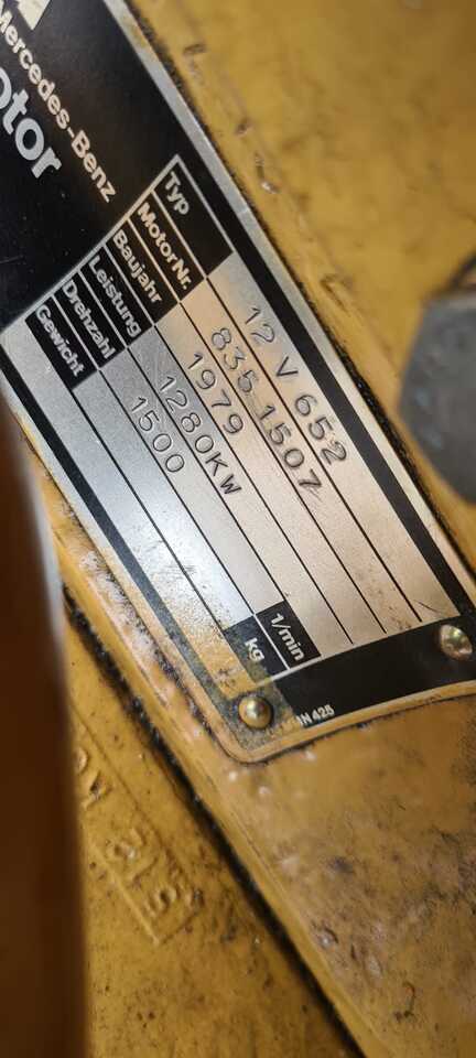 MTU Diesel Electric Generator 1500 kVA - Engine and parts for Attachment: picture 3 MTU Diesel Electric Generator 1500 kVA - Engine and parts for Attachment: picture 3