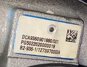 Mercedes Benz Atego OM936 Euro 6 A9360901880 - Turbo: picture 2 Mercedes Benz Atego OM936 Euro 6 A9360901880 - Turbo: picture 2