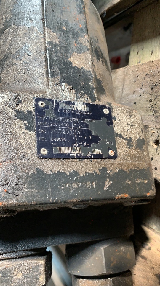 Rexroth Pump KFA2F080 Mercedes - Hydraulic pump for Truck: picture 1 Rexroth Pump KFA2F080 Mercedes - Hydraulic pump for Truck: picture 1