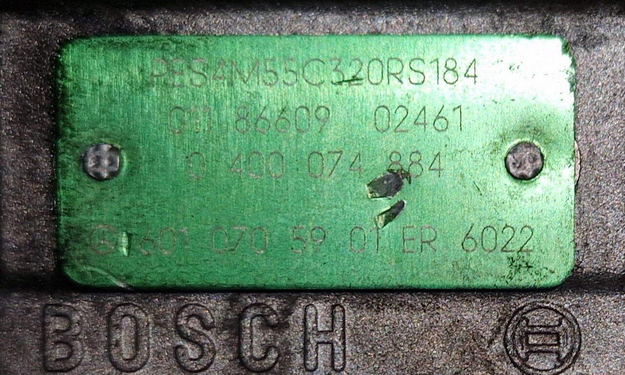 BOSCH INJECTION PUMP 0400074884 - Spare parts for Other machinery: picture 2 BOSCH INJECTION PUMP 0400074884 - Spare parts for Other machinery: picture 2