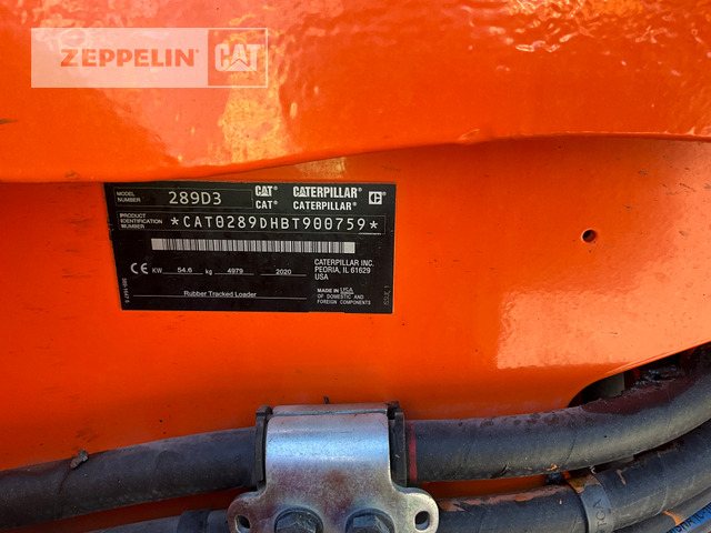 Cat 289D - Skid steer loader: picture 5 Cat 289D - Skid steer loader: picture 5
