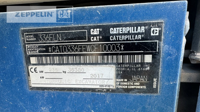 Cat 336FLNSB - Waste/ Industry handler: picture 5 Cat 336FLNSB - Waste/ Industry handler: picture 5