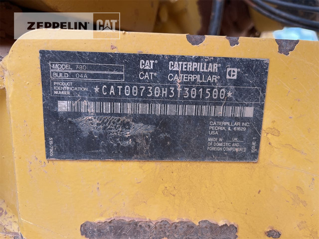 Cat 730-04A - Articulated dumper: picture 2 Cat 730-04A - Articulated dumper: picture 2