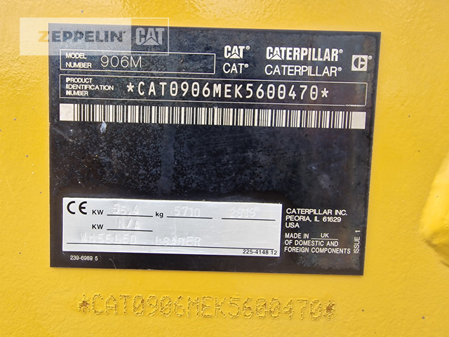Cat 906M - Wheel loader: picture 2 Cat 906M - Wheel loader: picture 2