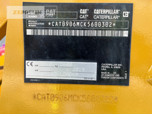 Cat 906M - Wheel loader: picture 2 Cat 906M - Wheel loader: picture 2