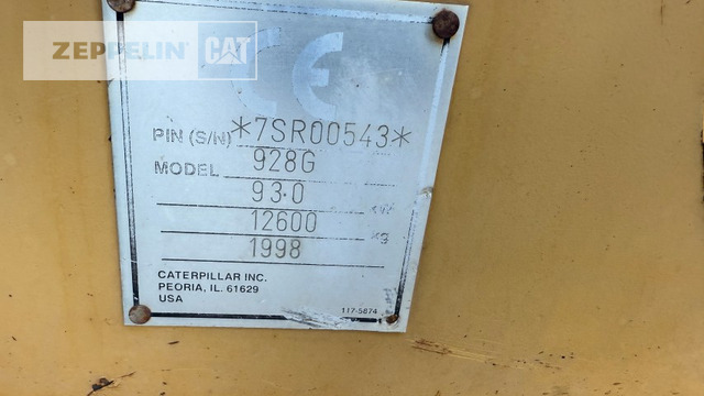 Cat 928G leasing Cat 928G: picture 7