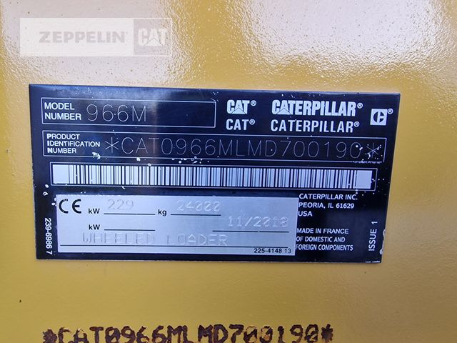 Cat 966M - Wheel loader: picture 2 Cat 966M - Wheel loader: picture 2