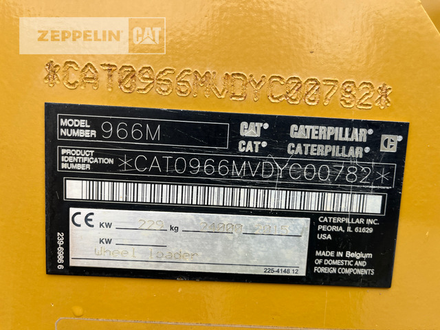 Cat 966M - Wheel loader: picture 2 Cat 966M - Wheel loader: picture 2