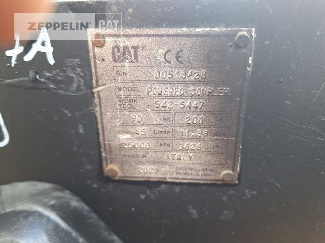 Cat CW10H - Quick coupler for Construction machinery: picture 4 Cat CW10H - Quick coupler for Construction machinery: picture 4