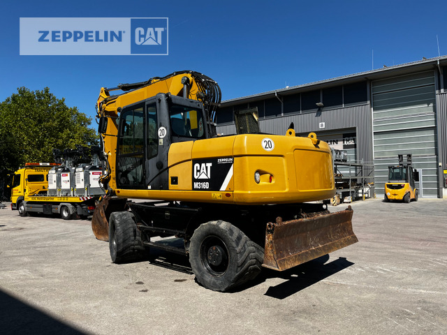 Cat M316D - Wheel excavator: picture 2 Cat M316D - Wheel excavator: picture 2