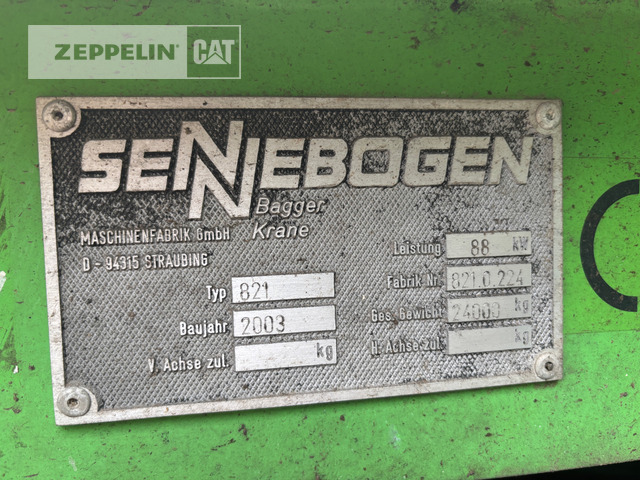 Sennebogen 821 - Waste/ Industry handler: picture 5 Sennebogen 821 - Waste/ Industry handler: picture 5