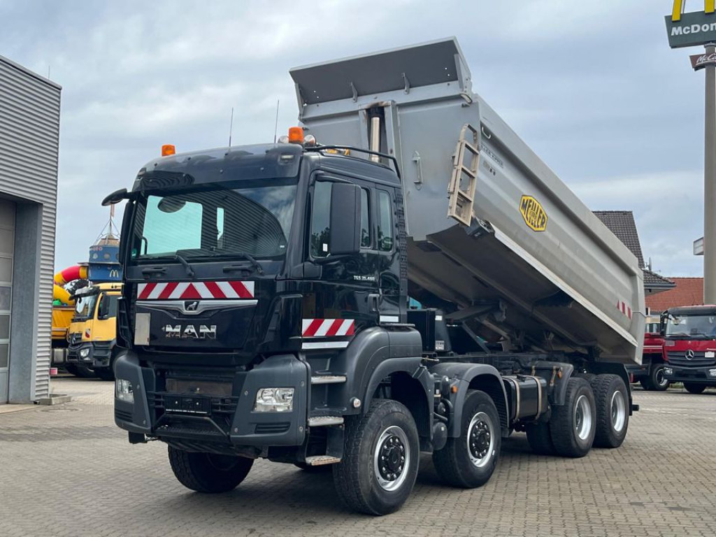 MAN TG-S 35.460 8x6 4 Achs Muldenkipper Meiller 18m³ - Dumper: picture 1 MAN TG-S 35.460 8x6 4 Achs Muldenkipper Meiller 18m³ - Dumper: picture 1