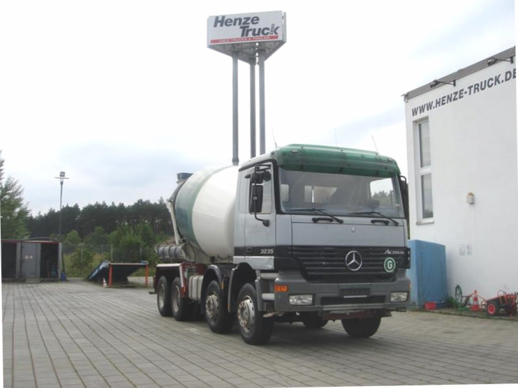 MERCEDES-BENZ Actros 3235 B 8x4 Betonmischer Stetter 9m³ -Deutsch - Truck: picture 1 MERCEDES-BENZ Actros 3235 B 8x4 Betonmischer Stetter 9m³ -Deutsch - Truck: picture 1