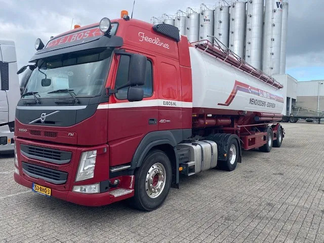 Volvo FM410 met Wijnveen silo oplegger 24 tonner - Tank semi-trailer: picture 1 Volvo FM410 met Wijnveen silo oplegger 24 tonner - Tank semi-trailer: picture 1