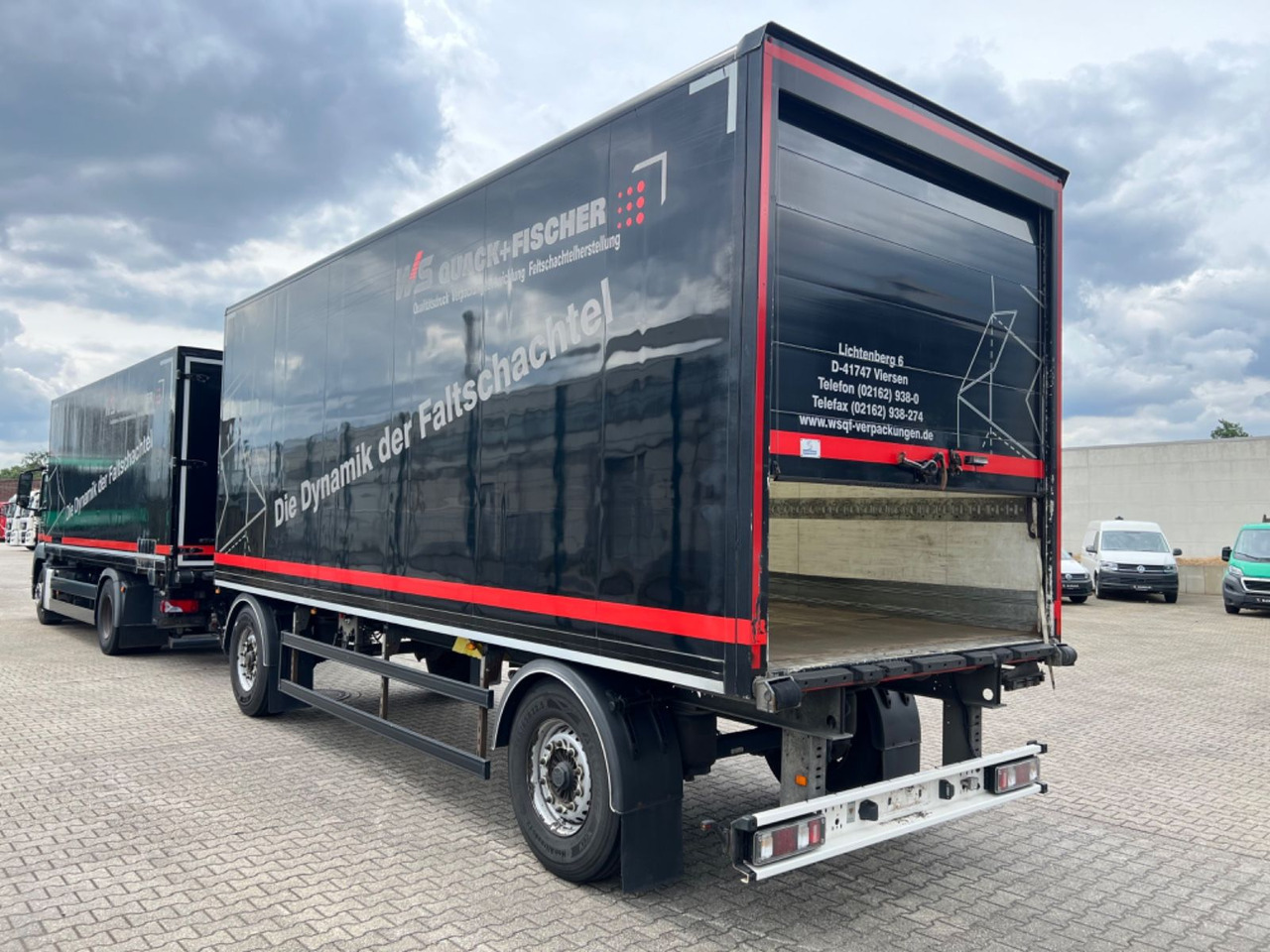 Karl Tang Koffer verzinkt 7,30m - Closed box trailer: picture 1 Karl Tang Koffer verzinkt 7,30m - Closed box trailer: picture 1
