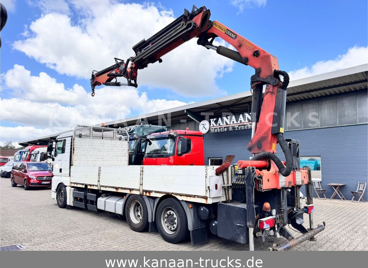 Crane truck MAN 26.480 TGX 6x2 Palfinger 23002 Fly-Jib  ca 21 m: picture 7