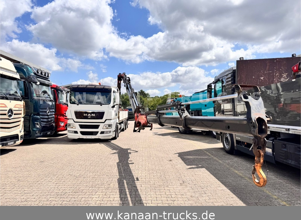 Crane truck MAN 26.480 TGX 6x2 Palfinger 23002 Fly-Jib  ca 21 m: picture 9