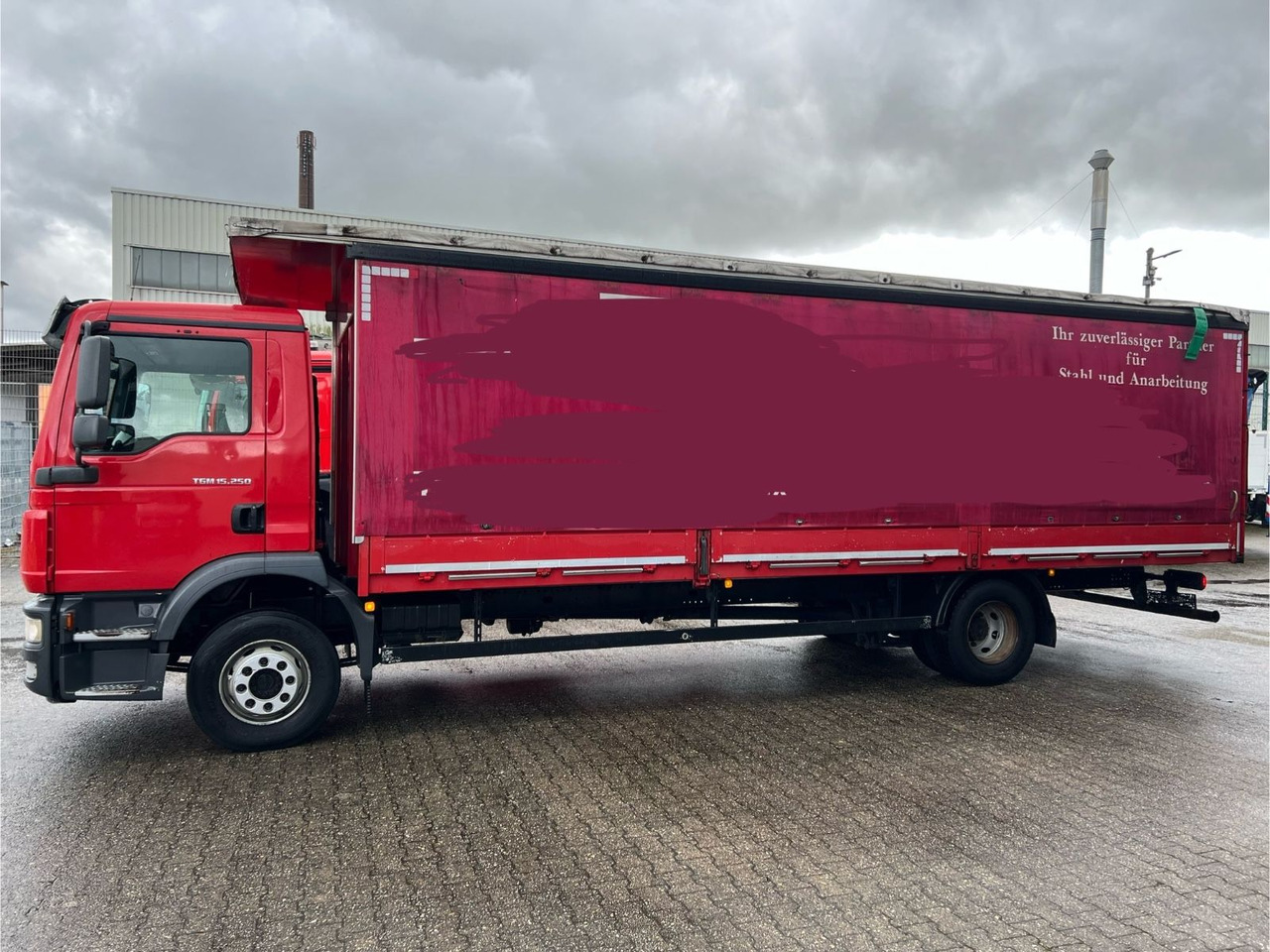 MAN TGM 15.250 Spezial Aufbau Langmaterial 7,5m - Curtainsider truck: picture 4 MAN TGM 15.250 Spezial Aufbau Langmaterial 7,5m - Curtainsider truck: picture 4