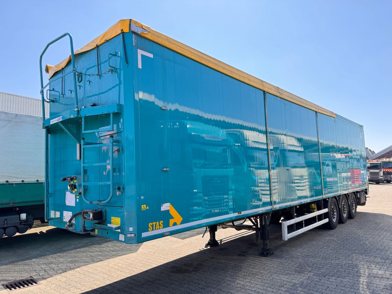 Stas S 300 ZX Walkingfloor  Schubboden 2 x Vorhanden - Walking floor semi-trailer: picture 4 Stas S 300 ZX Walkingfloor  Schubboden 2 x Vorhanden - Walking floor semi-trailer: picture 4