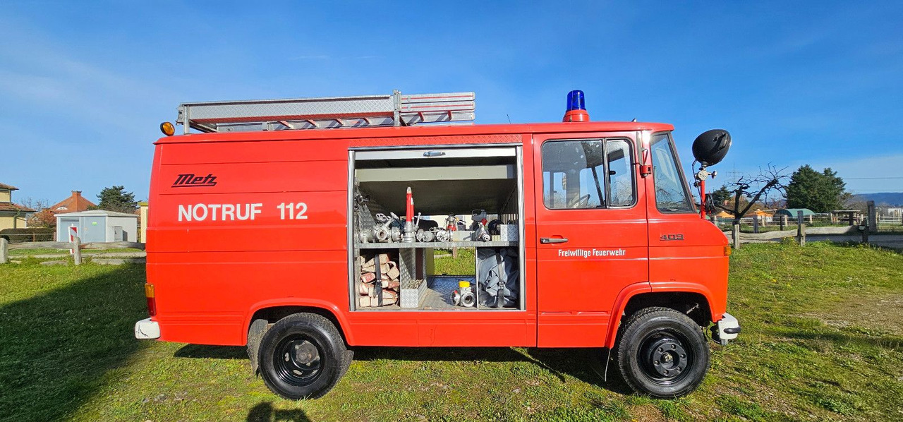 Van Mercedes-Benz 409 Feuerwehr Oldtimer Eventfahrzeug Traumauto: picture 12